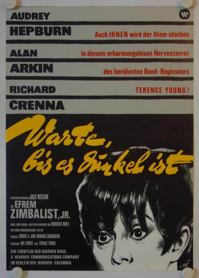 Wait until Dark re-release german movie poster